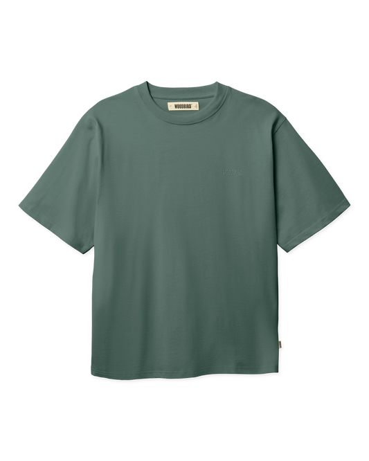 Woodbird Baine Base Tee Pine Green - Mojo Independent Store