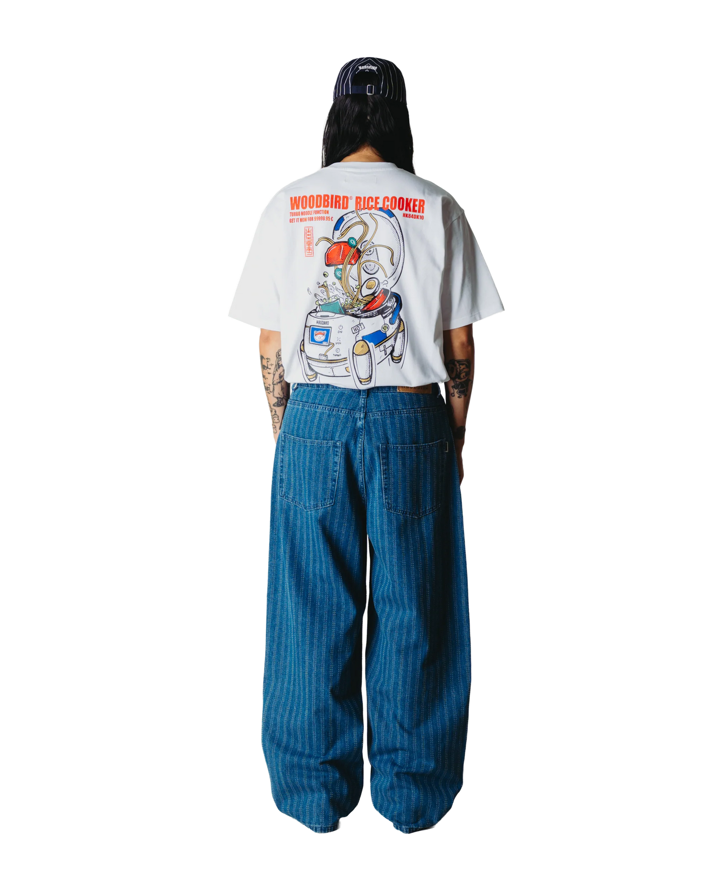 Woodbird Baine Cook Tee White