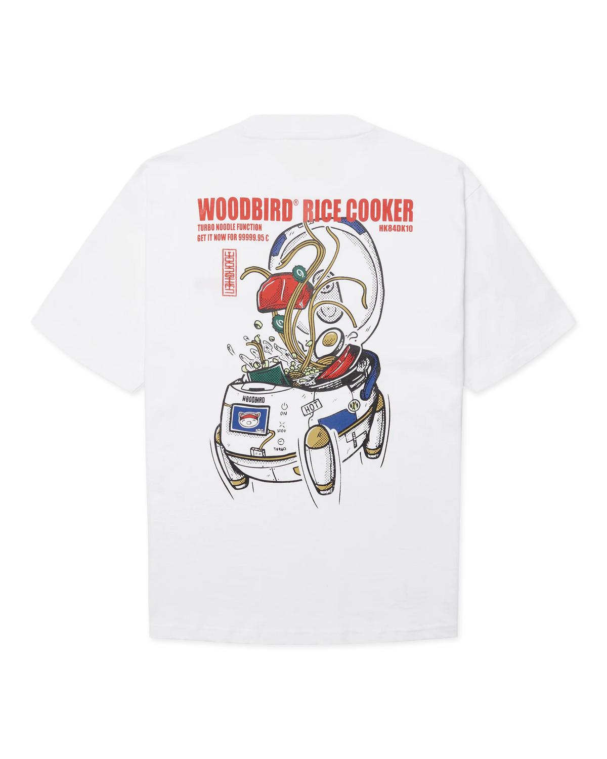 Woodbird Baine Cook Tee White