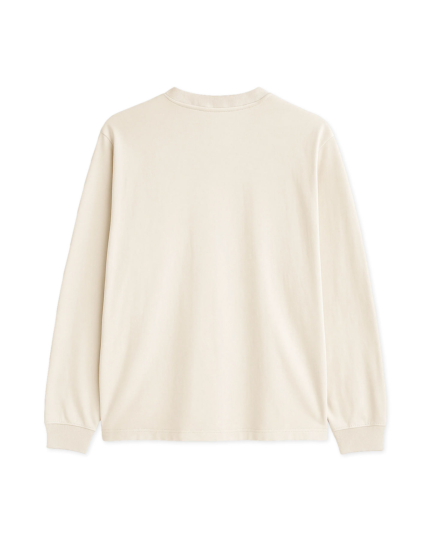 Woodbird Baine Base Tee LS Off White