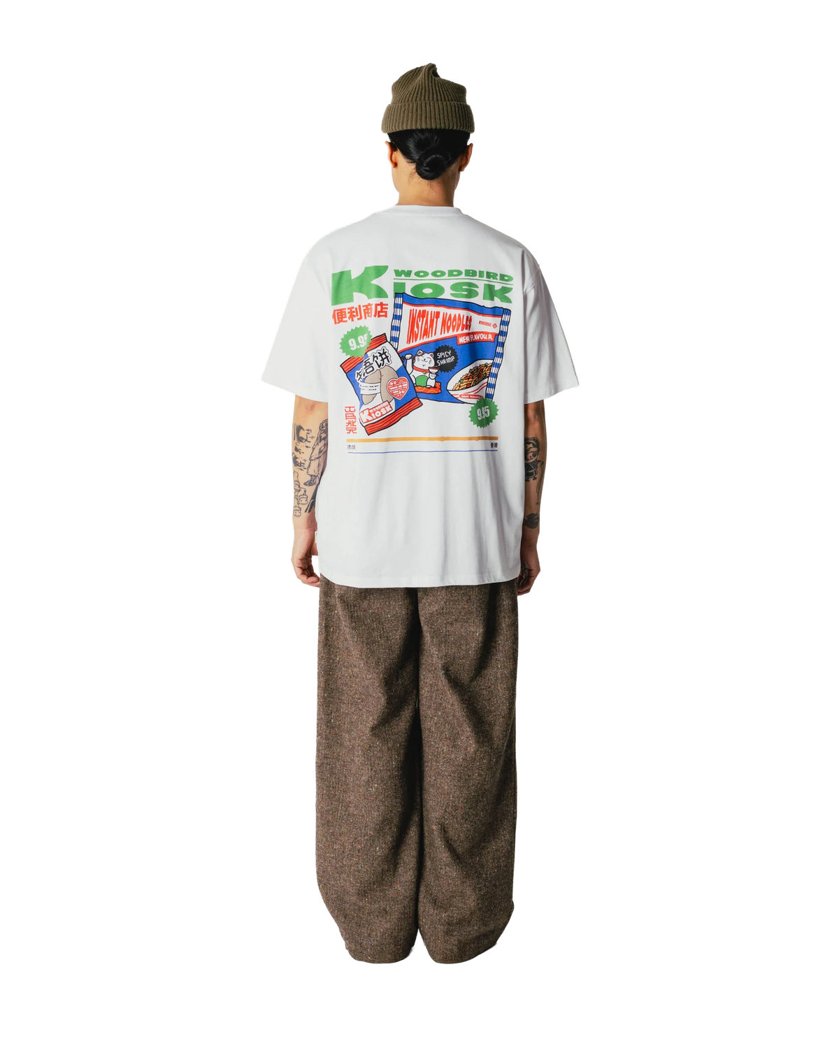 Woodbird Baine Pack Tee White - Mojo Independent Store