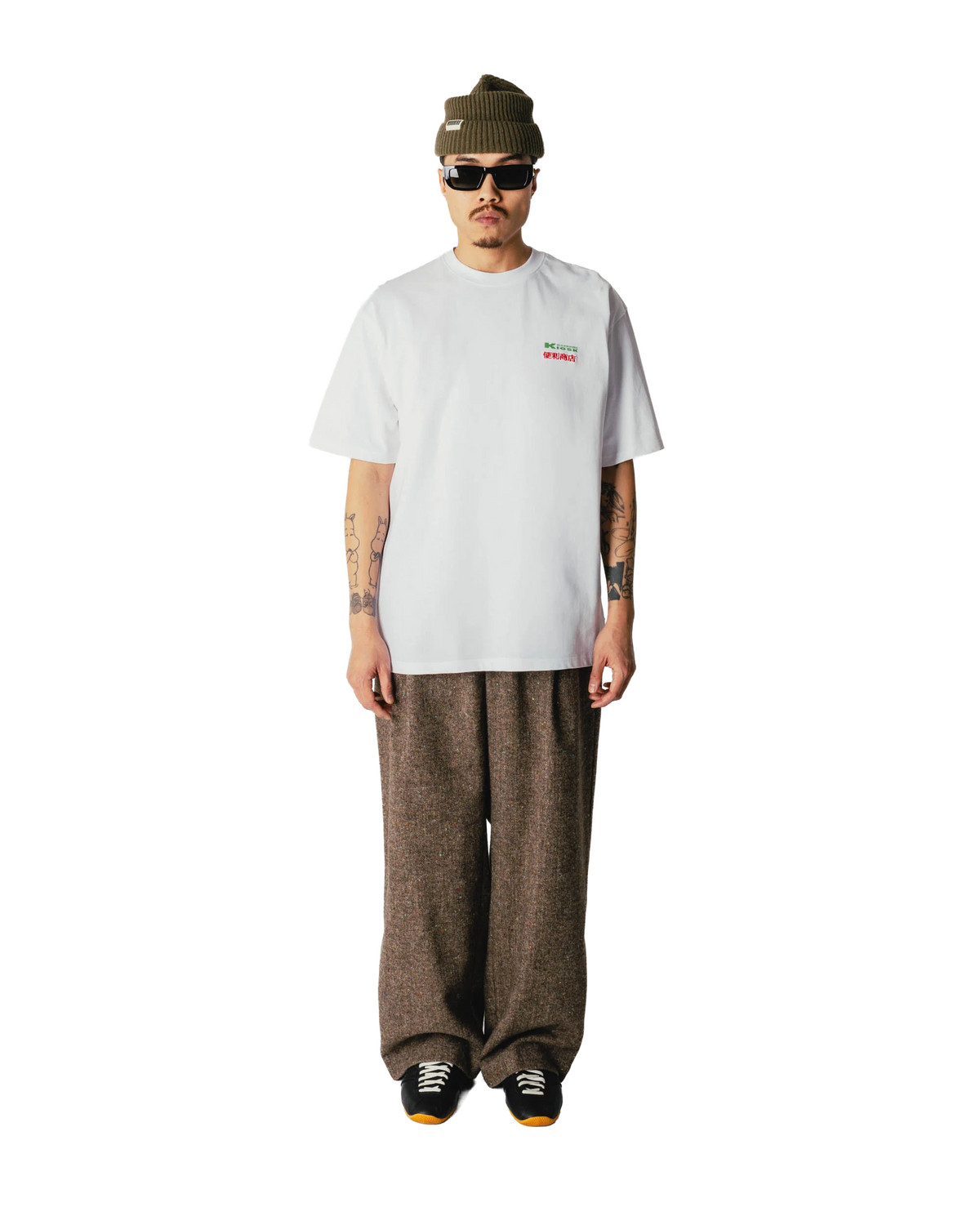 Woodbird Baine Pack Tee White - Mojo Independent Store