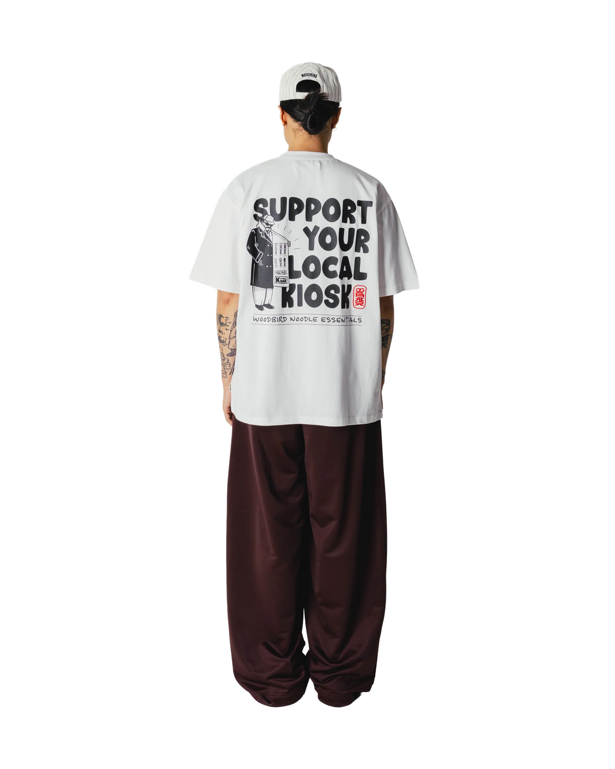 Woodbird Baine Support Tee White