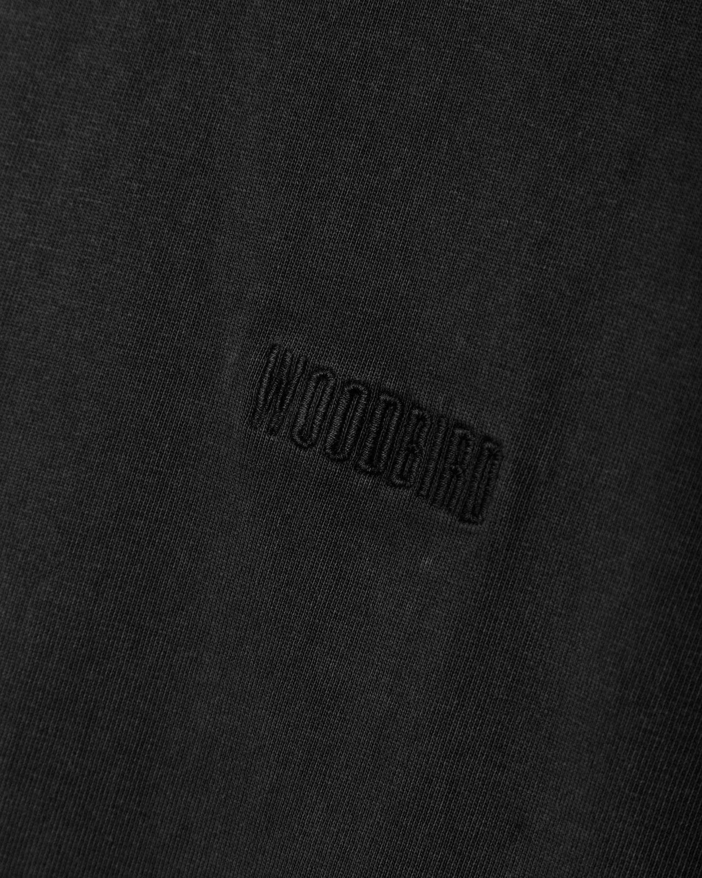 Woodbird Baine Washed Tee Washed Black