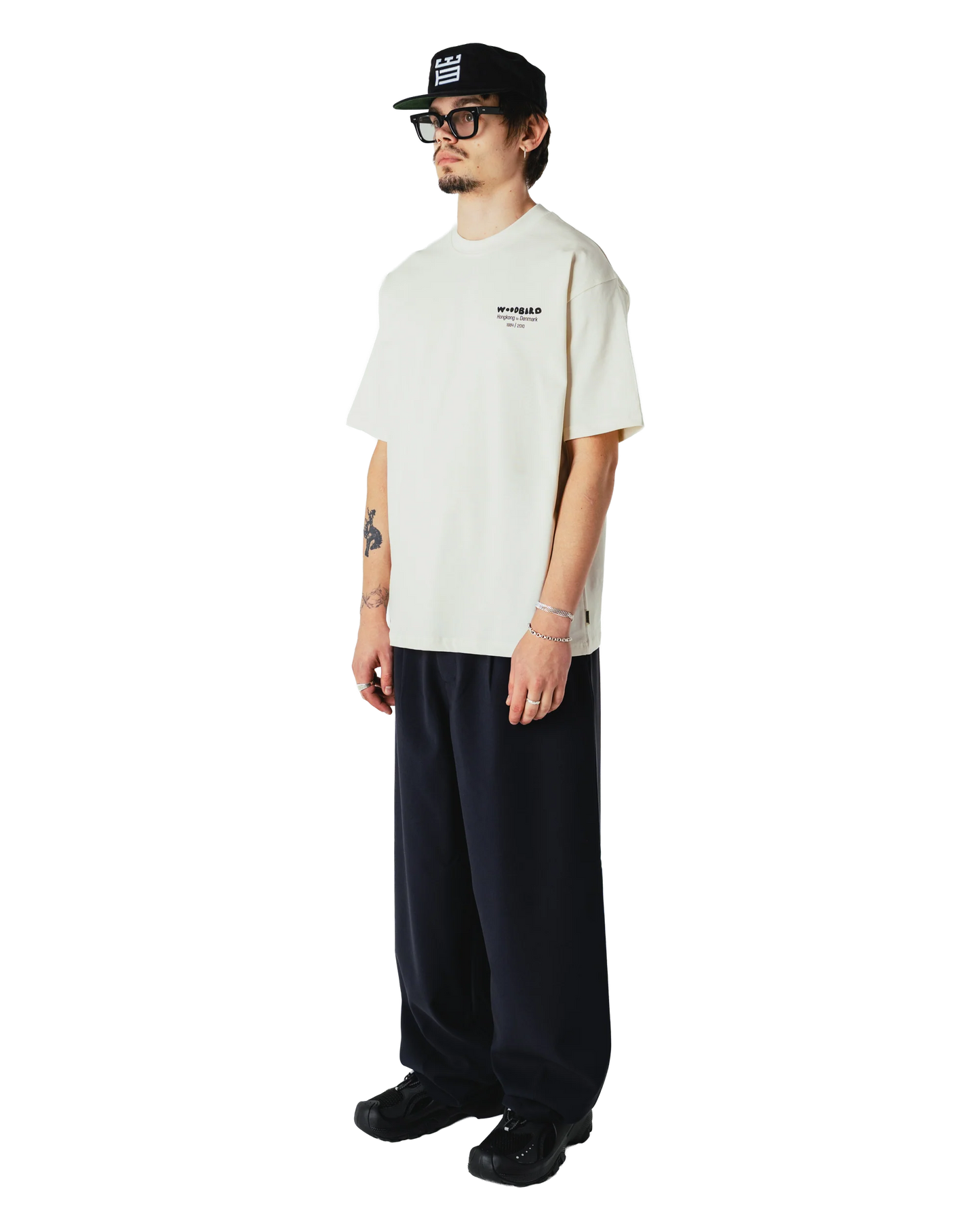 Woodbird Baine Wok Tee White