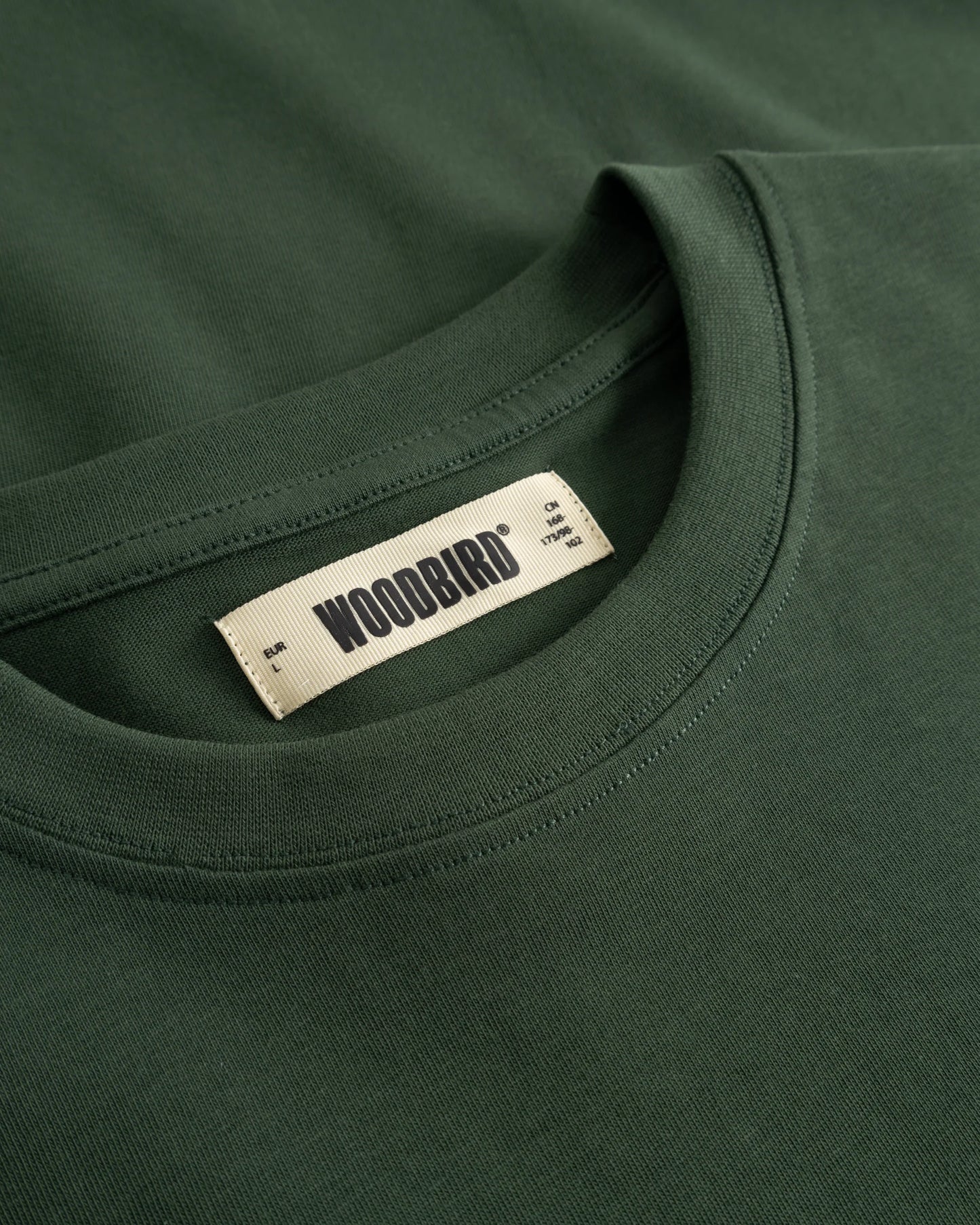 Woodbird Baine Wok Tee Pine Green - Mojo Independent Store