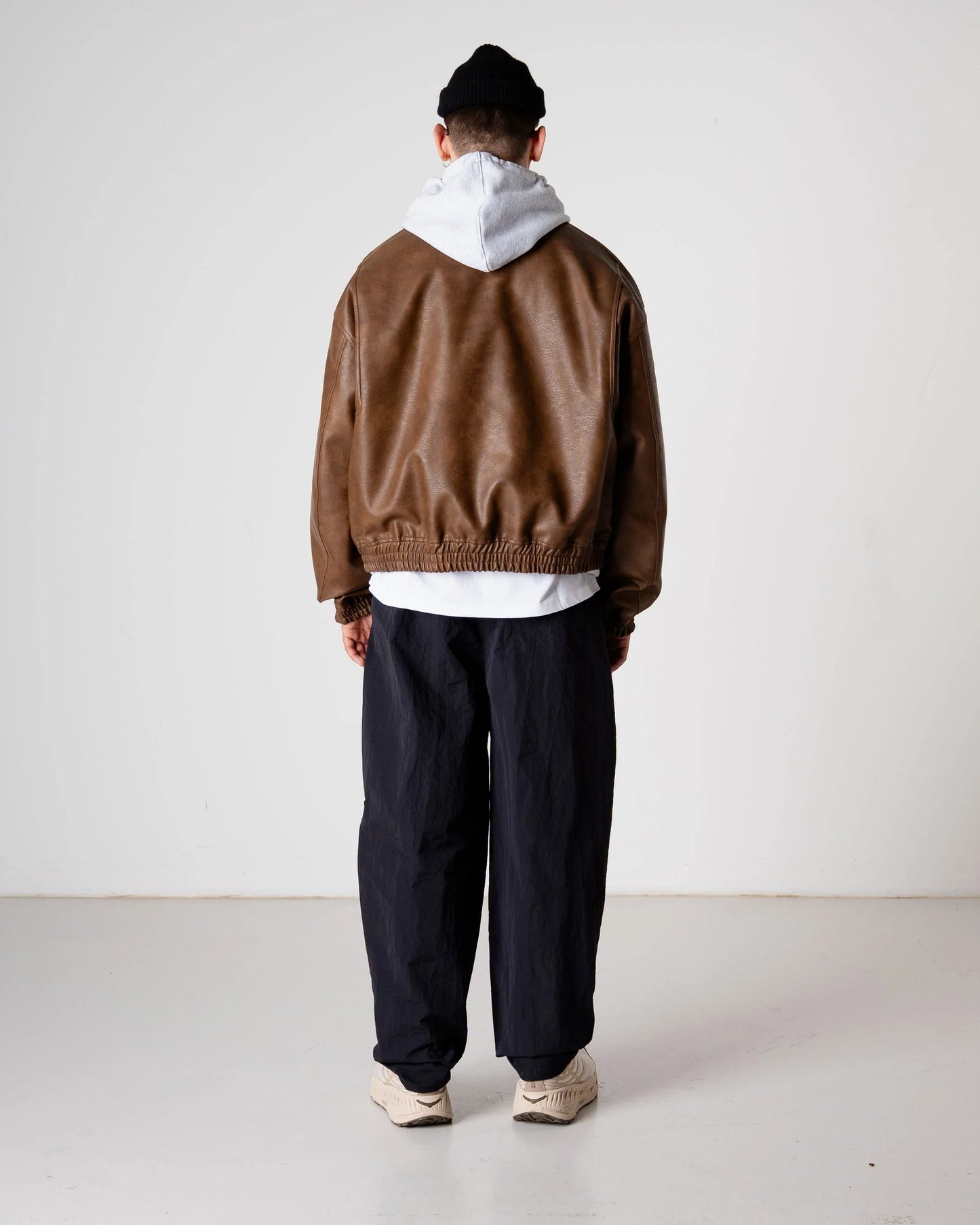 Woodbird Bao Biker Jacket Dark Brown