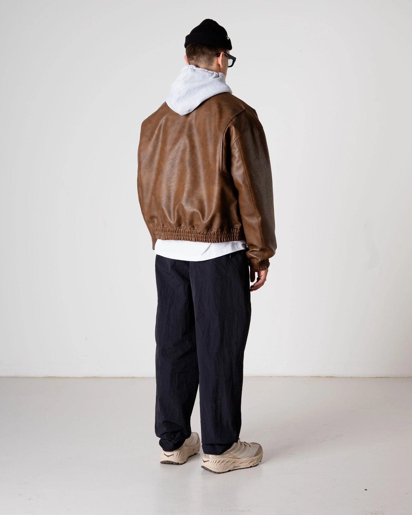 Woodbird Bao Biker Jacket Dark Brown