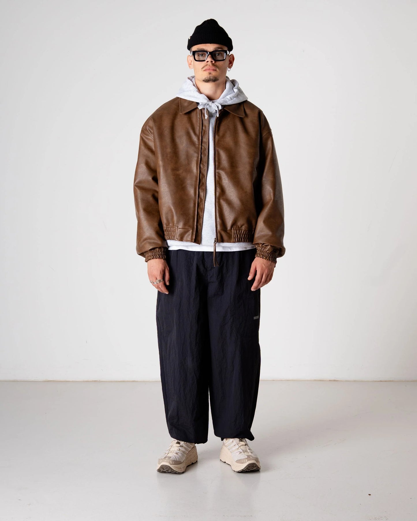 Woodbird Bao Biker Jacket Dark Brown
