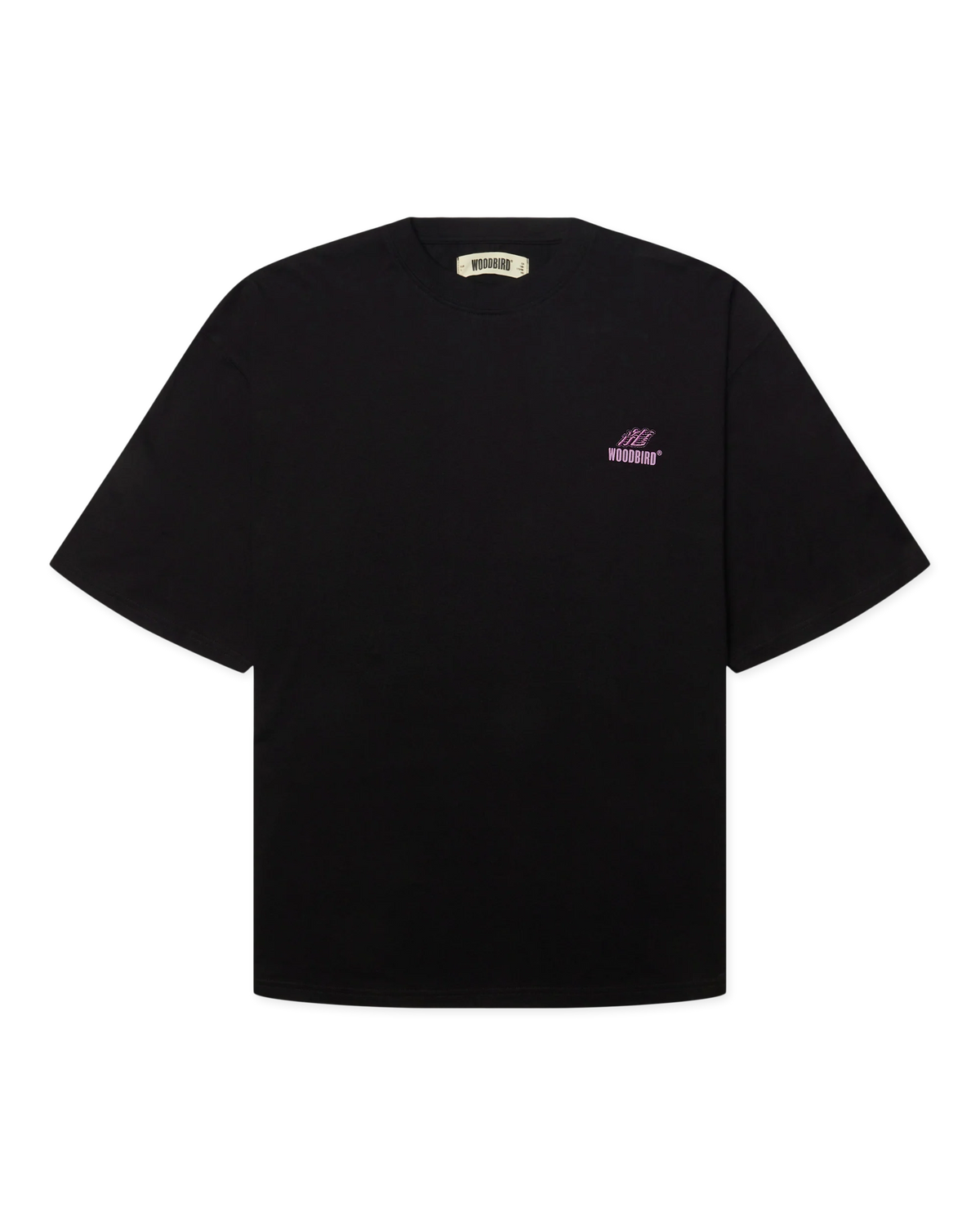 Woodbird Beam Action Tee Black