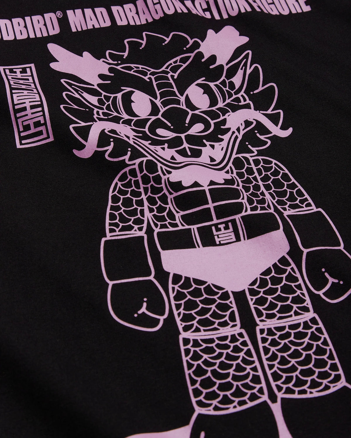 Woodbird Beam Action Tee Black