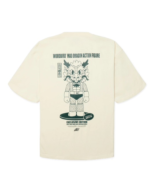 Woodbird Beam Action Tee Off White - Mojo Independent Store
