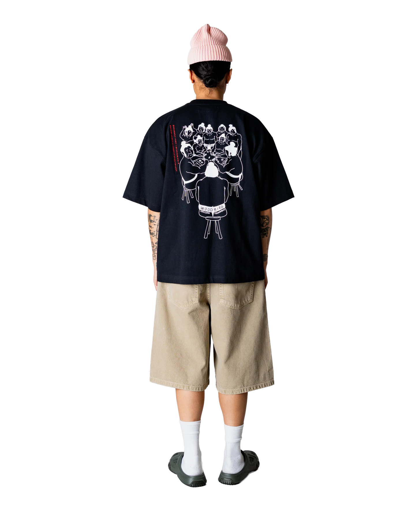 Woodbird Suma Tee Black - Mojo Independent Store