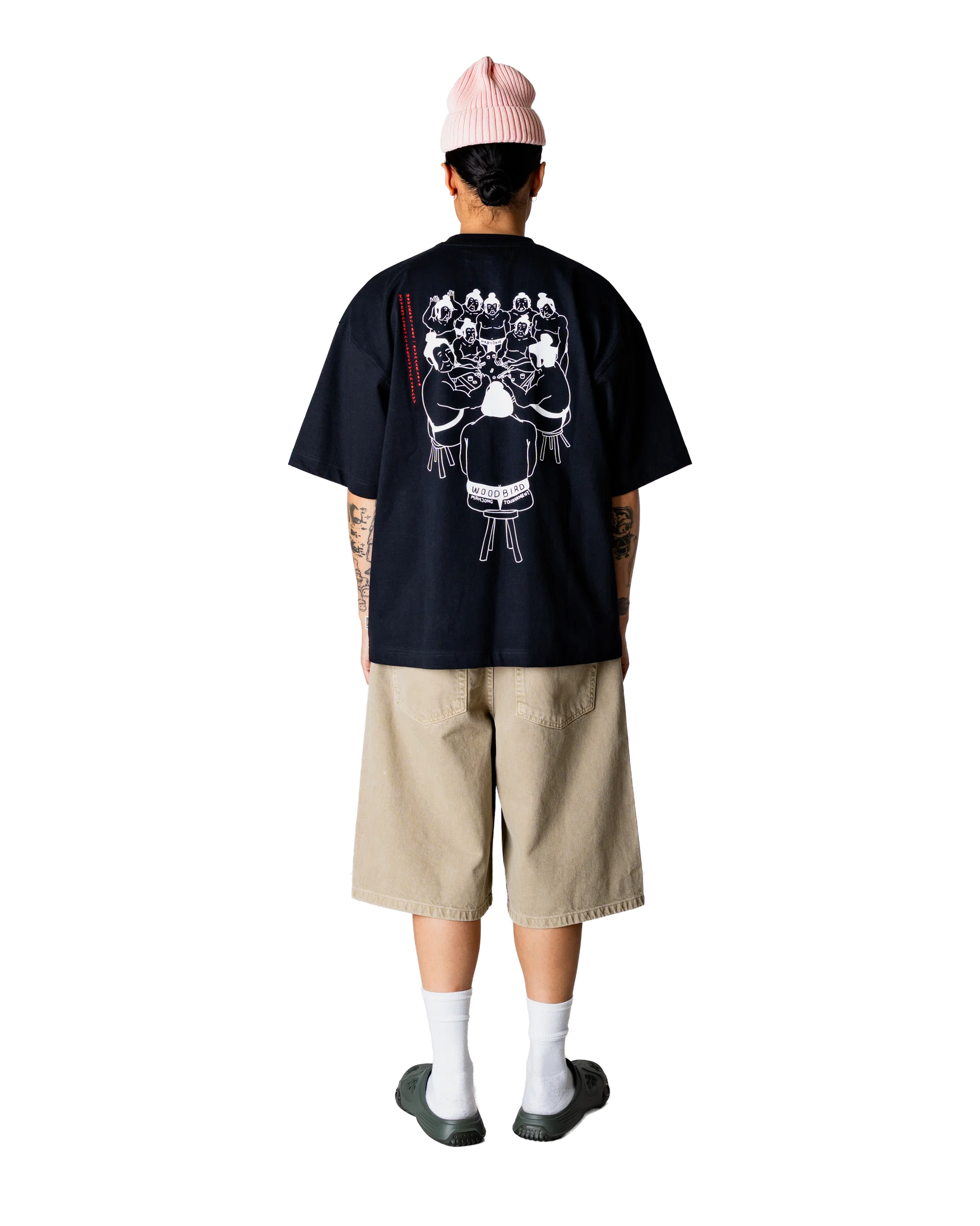 Woodbird Suma Tee Black - Mojo Independent Store