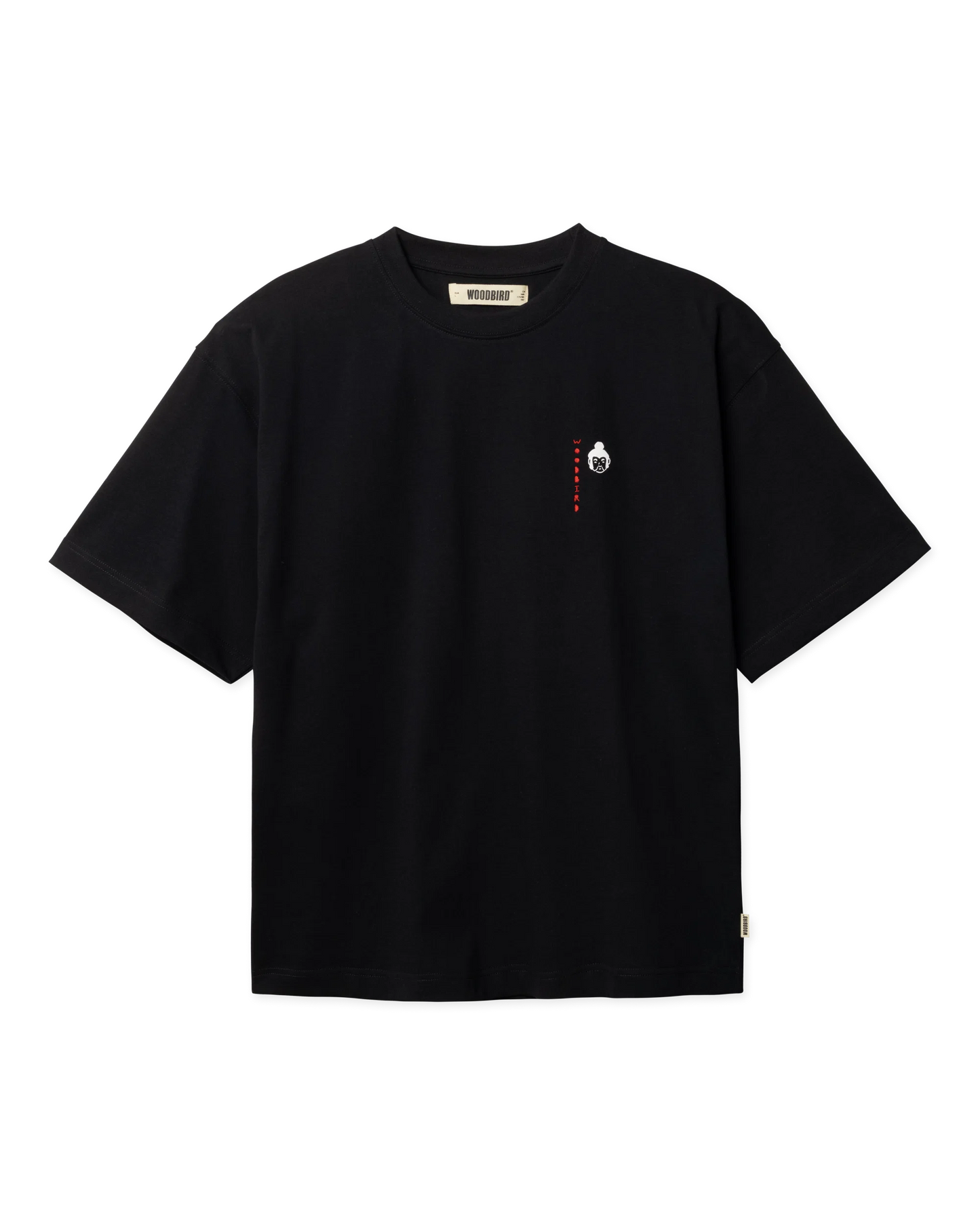 Woodbird Suma Tee Black - Mojo Independent Store