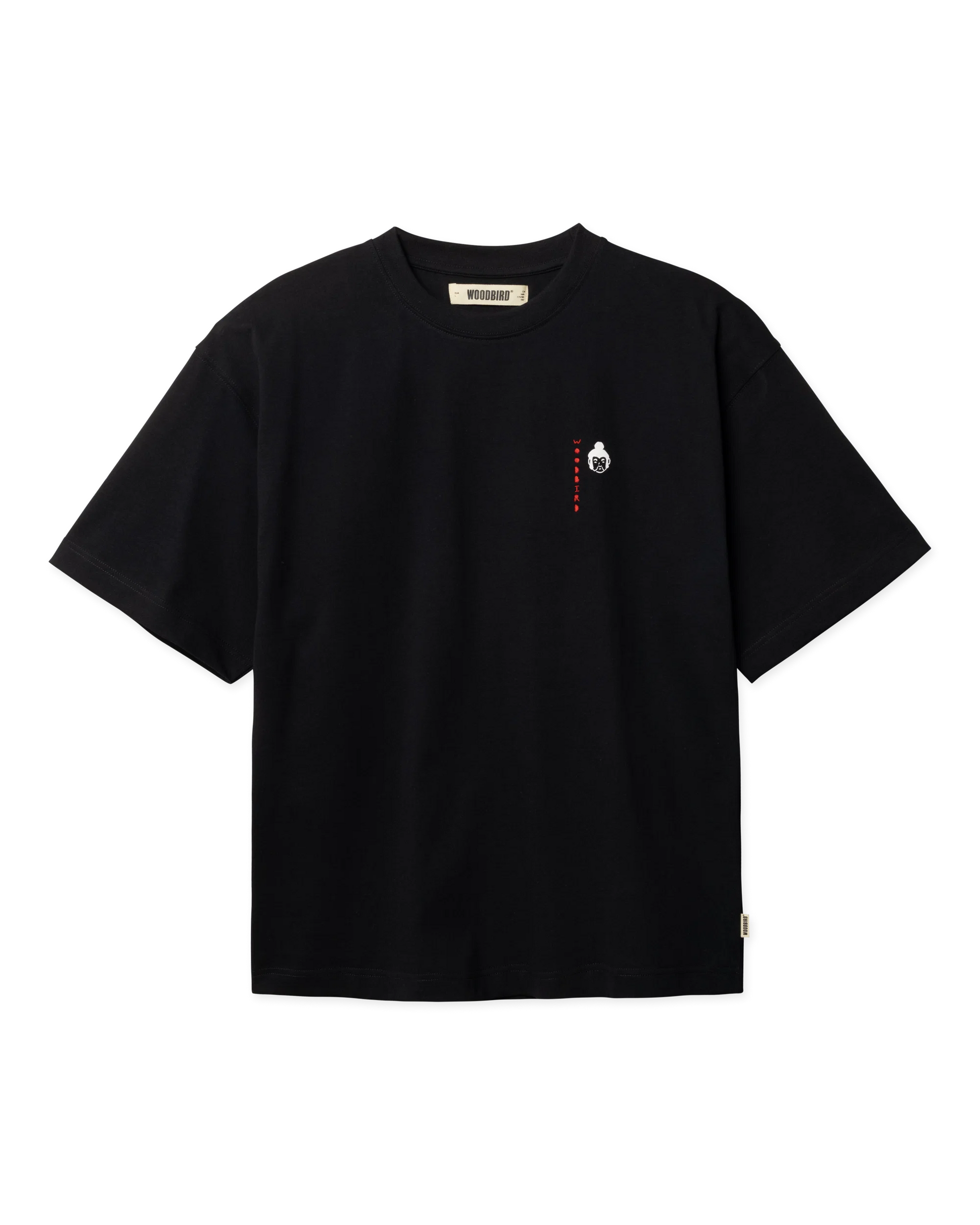 Woodbird Suma Tee Black - Mojo Independent Store