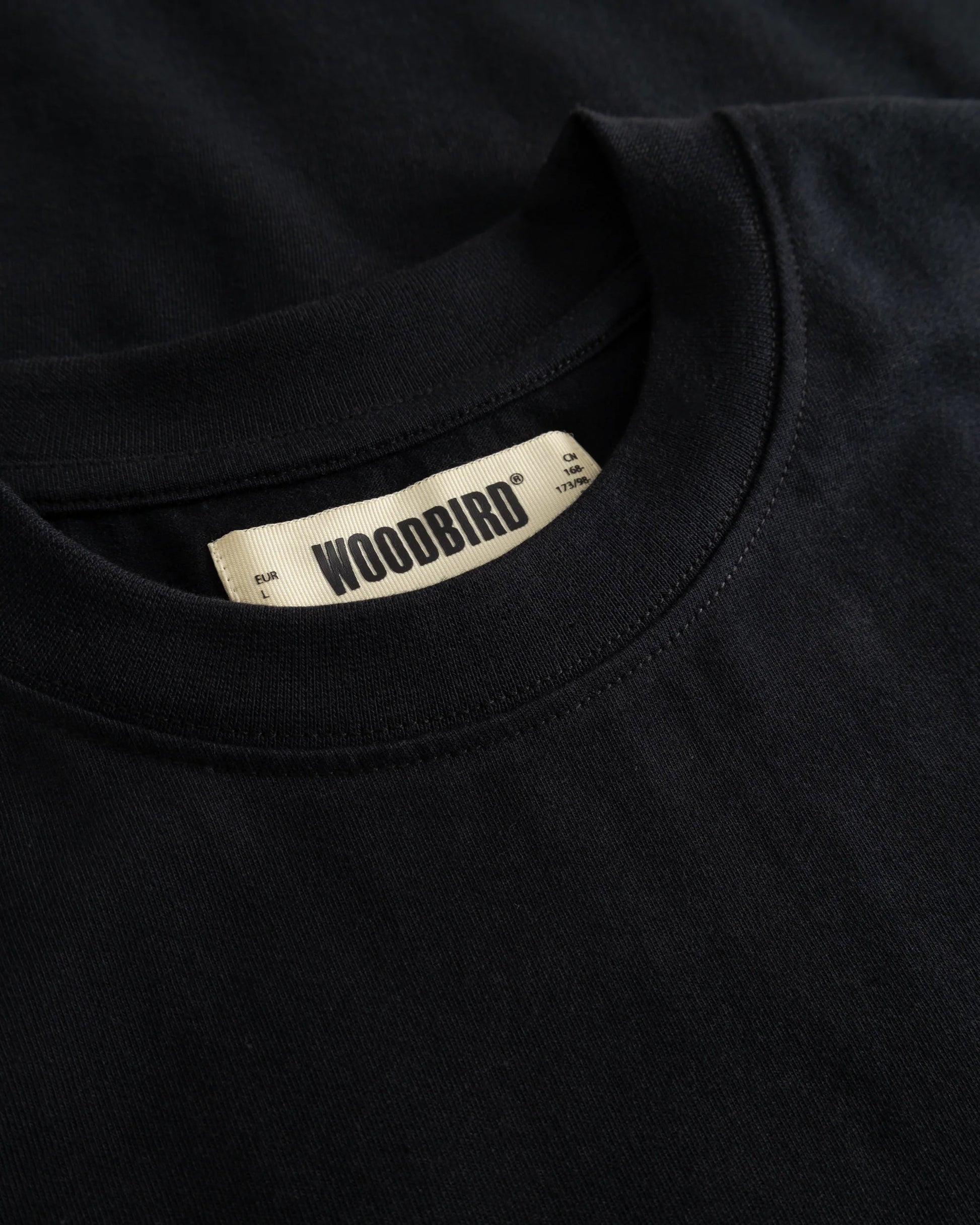 Woodbird Suma Tee Black - Mojo Independent Store