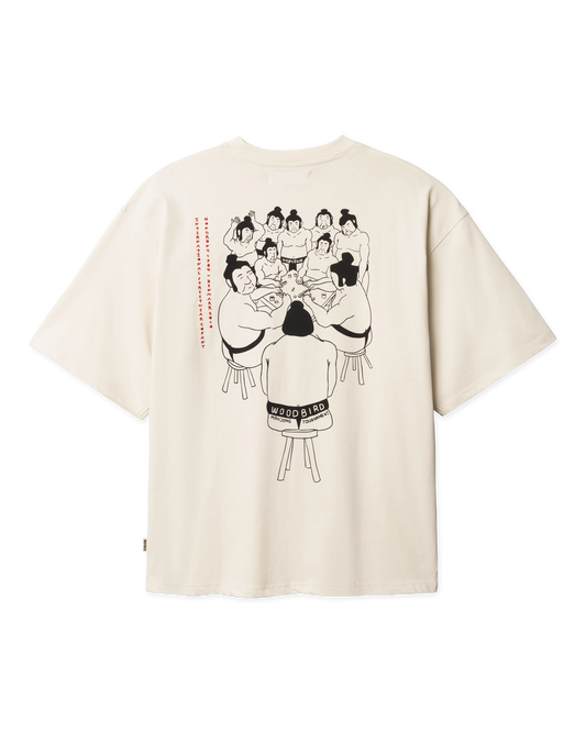 Woodbird Suma Tee Off White
