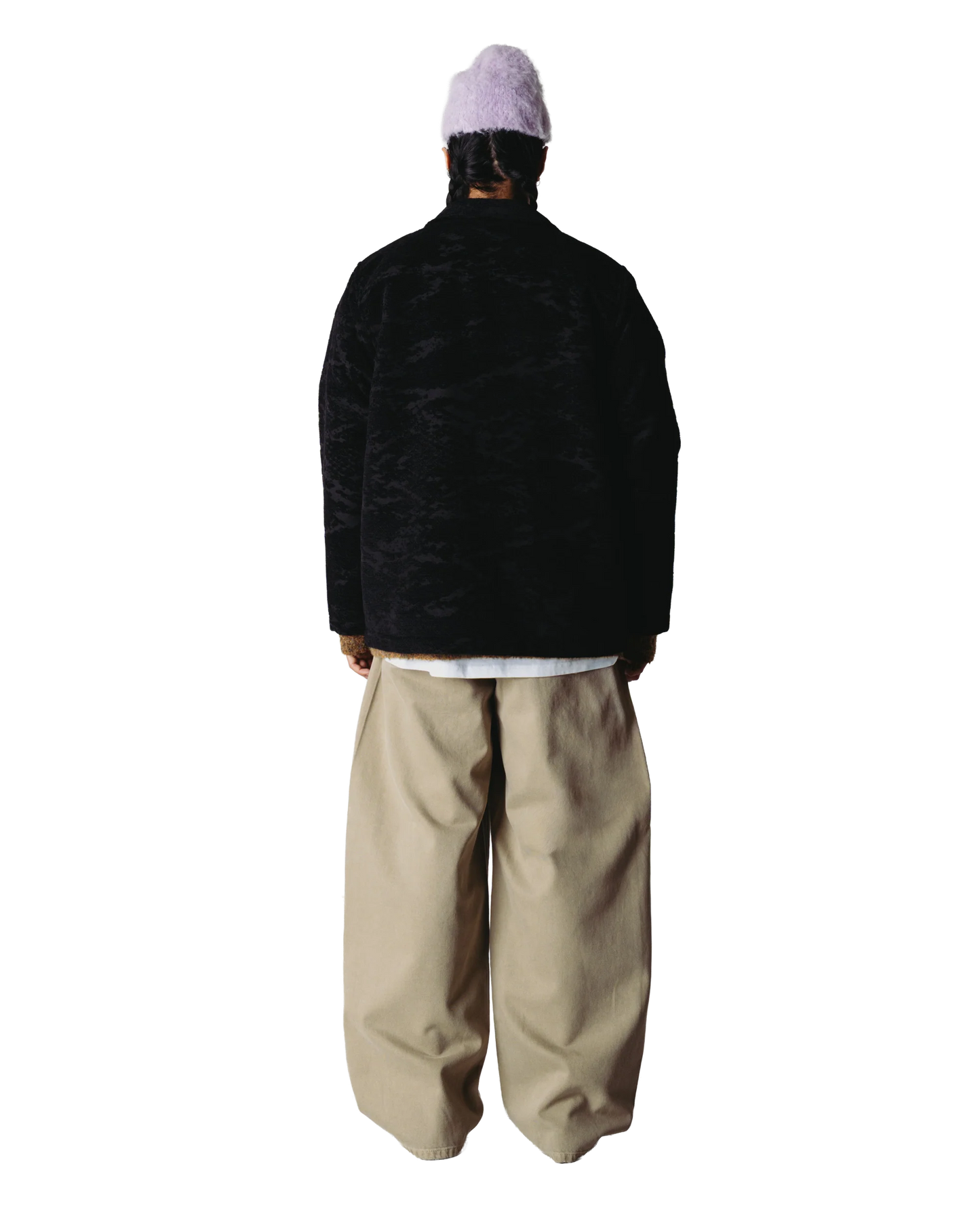 Woodbird Blade Chenille Jacket Black