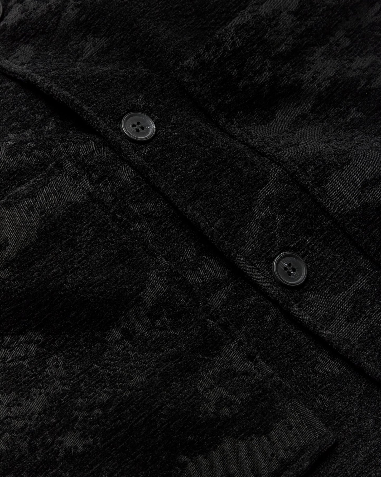 Woodbird Blade Chenille Jacket Black