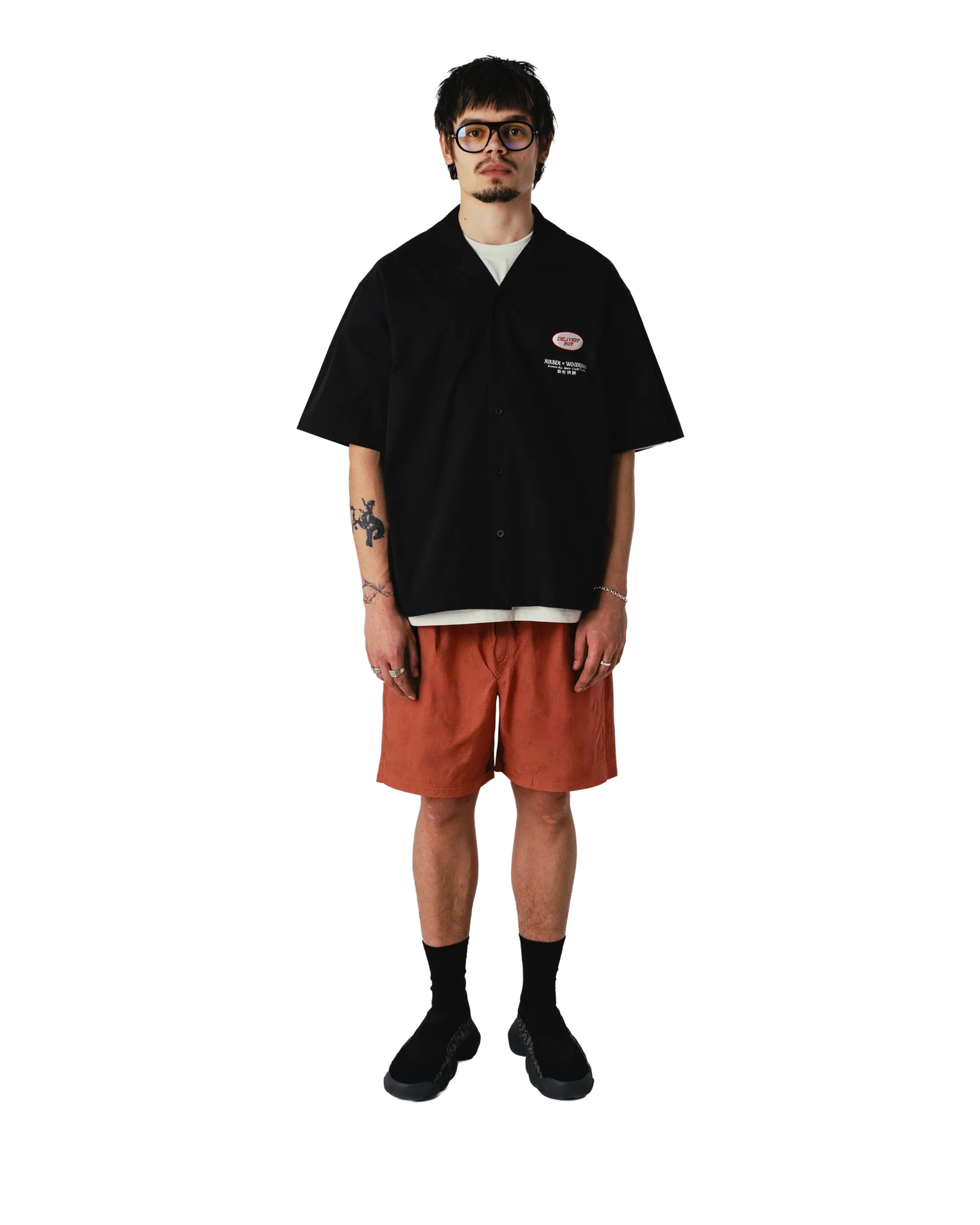 Nikben X Woodbird Delivery Shirt Black - Mojo Independent Store