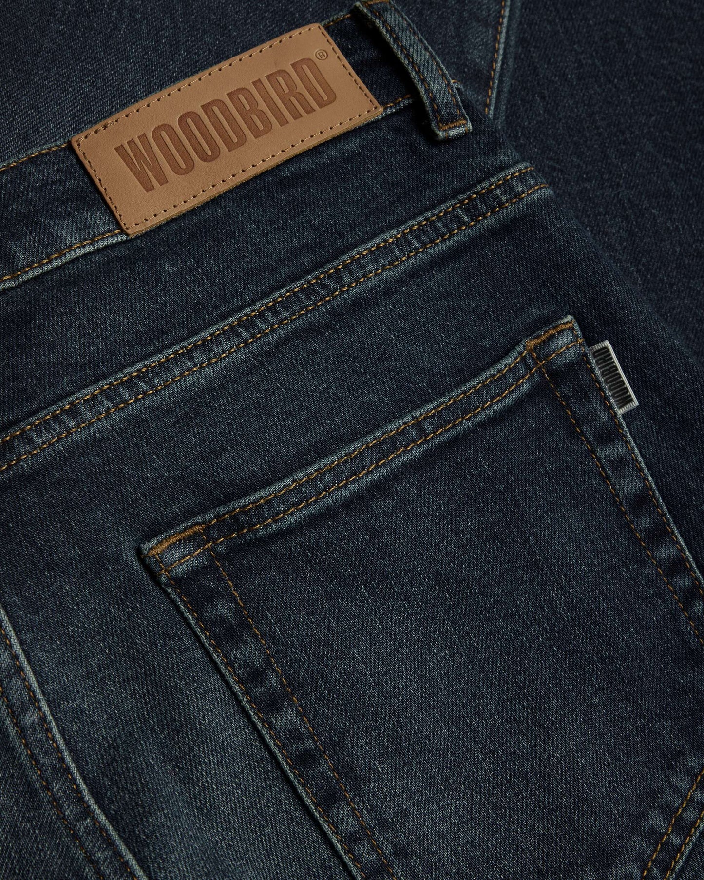Woodbird Doc Stretch Blue Jeans Dark Blue