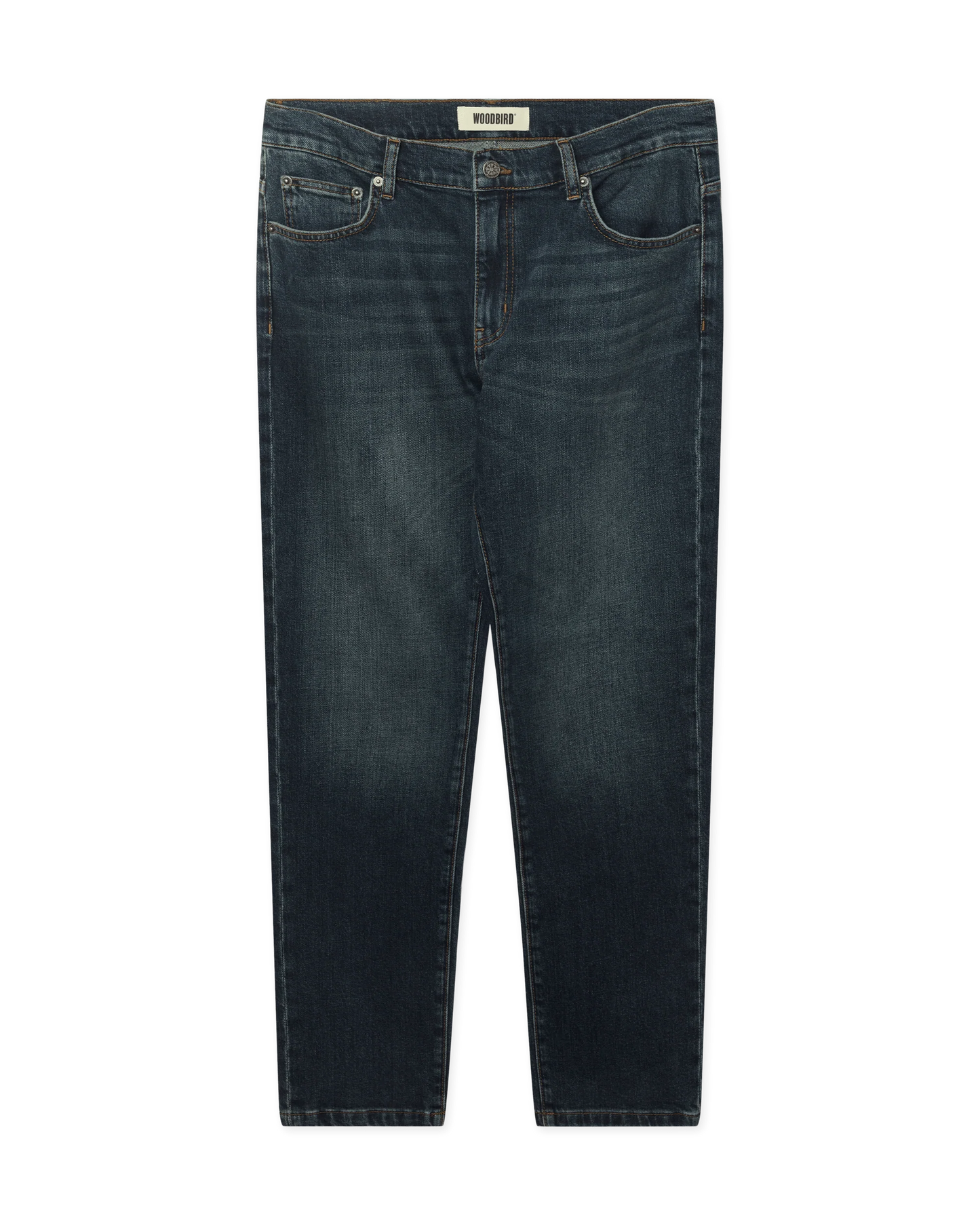 Woodbird Doc Stretch Blue Jeans Dark Blue
