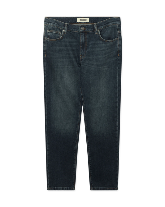Woodbird Doc Stretch Blue Jeans Dark Blue