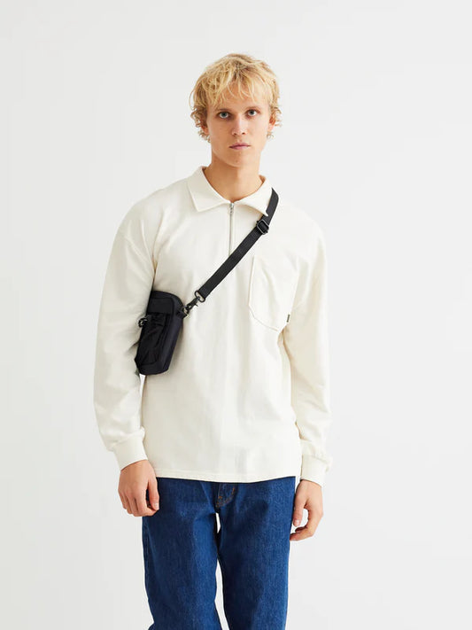 Woodbird Dom Terry Polo Off White