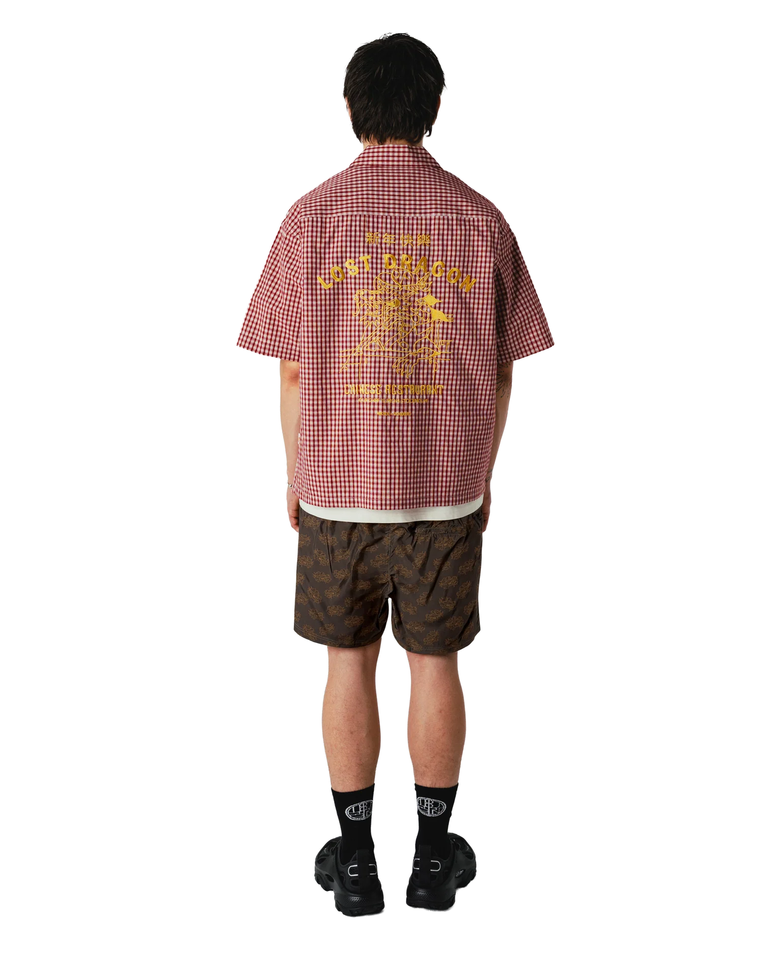 Nikben X Woodbird Dragon Shirt Red-White - Mojo Independent Store