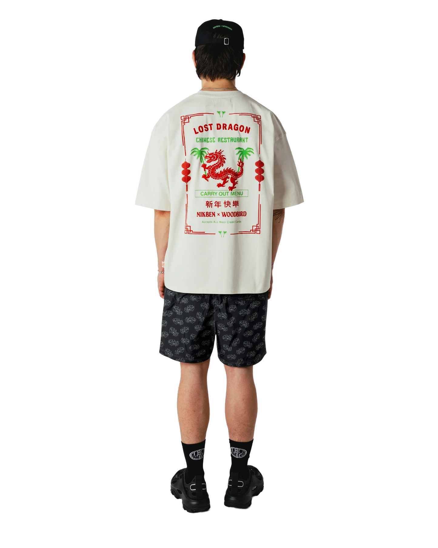 Nikben X Woodbird Dragon Tee White - Mojo Independent Store