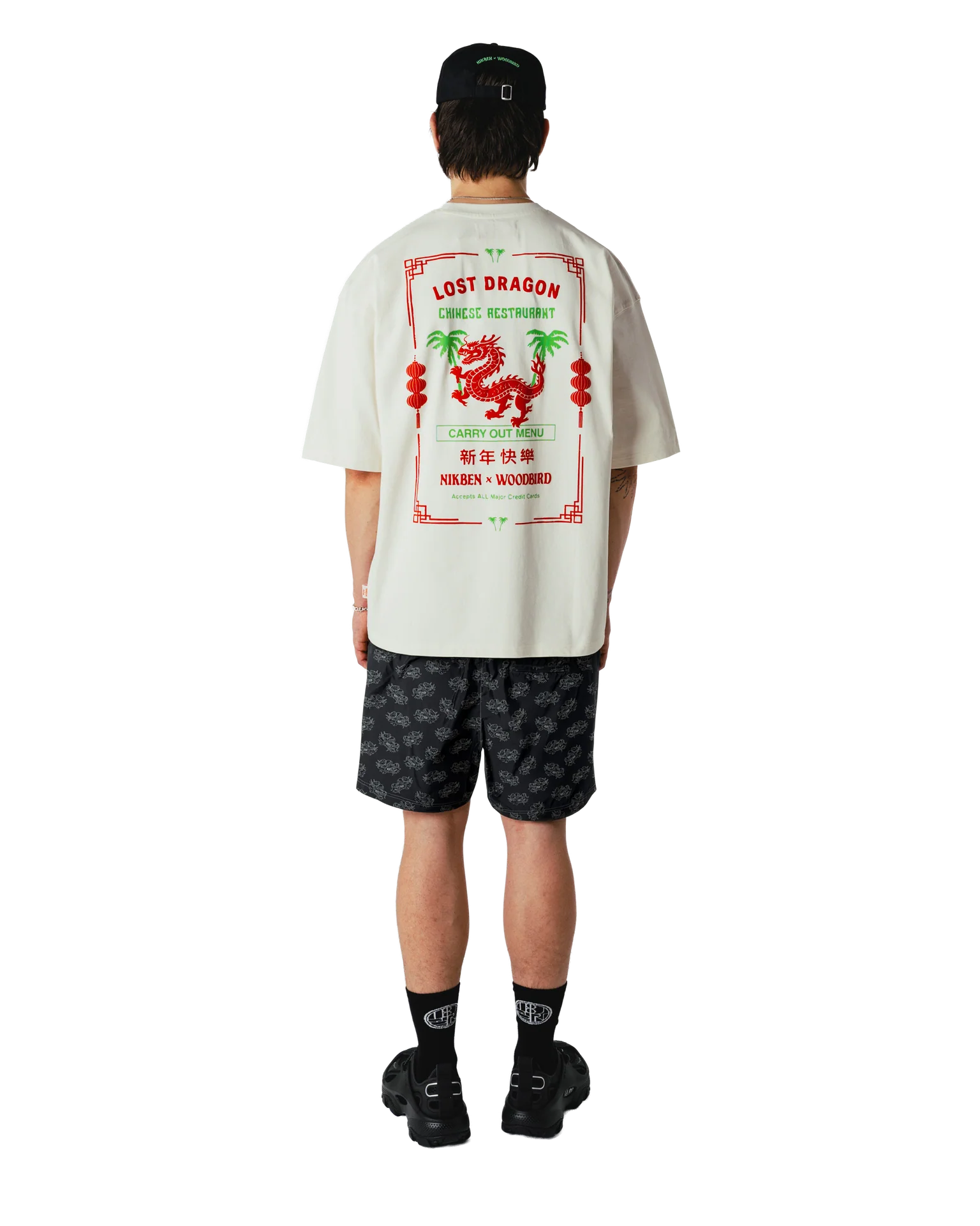 Nikben X Woodbird Dragon Tee White - Mojo Independent Store