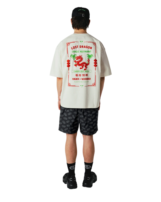 Nikben X Woodbird Dragon Tee White - Mojo Independent Store