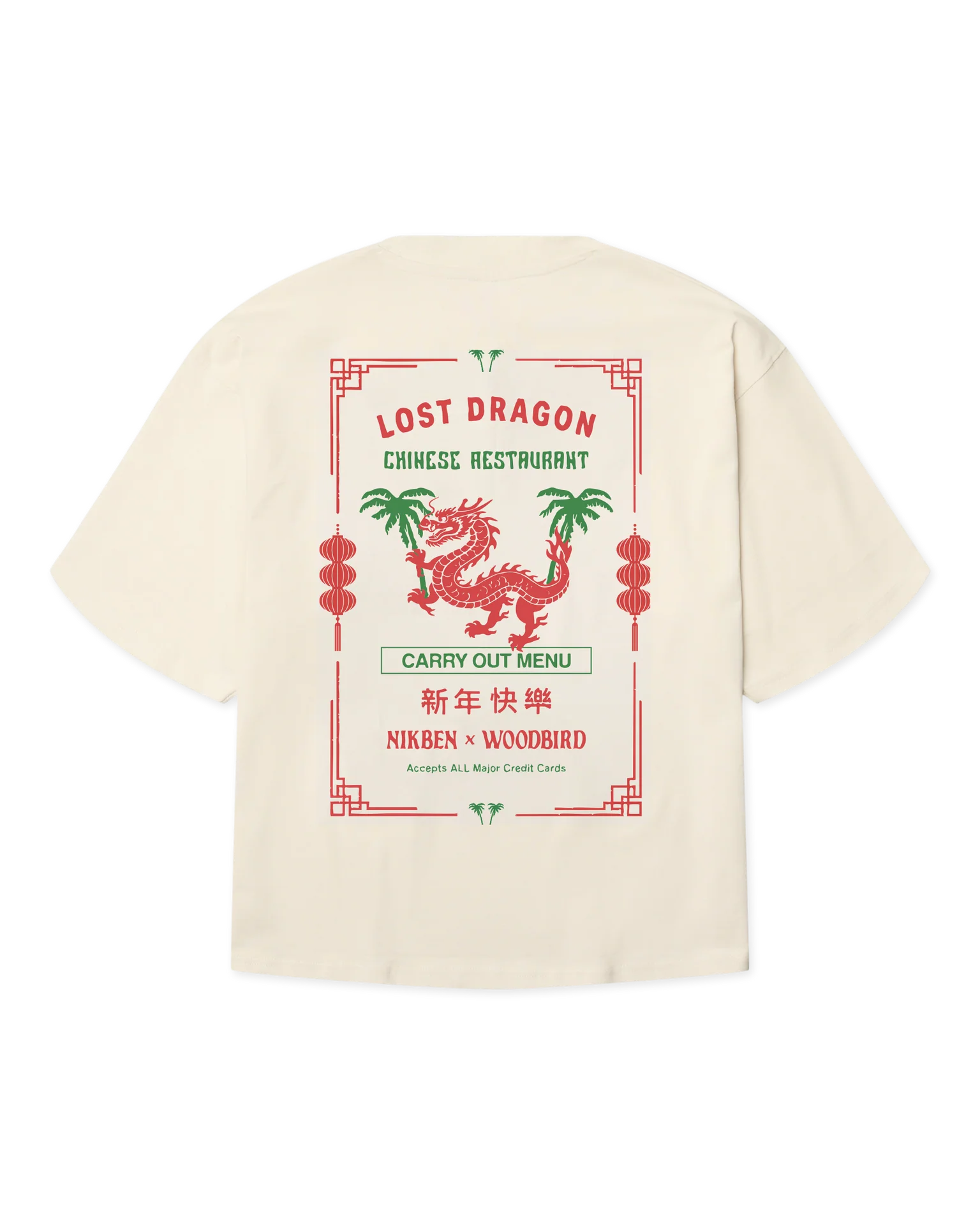 Nikben X Woodbird Dragon Tee White - Mojo Independent Store