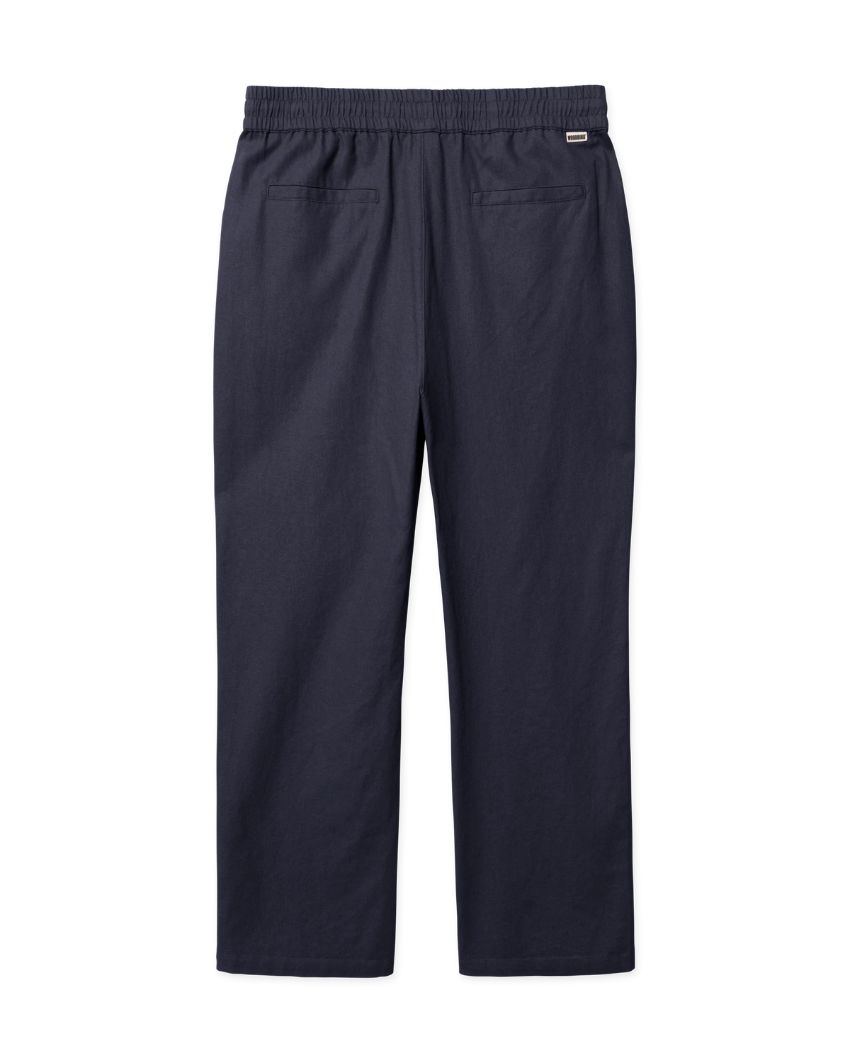 Woodbird Eik Linen Pant Navy