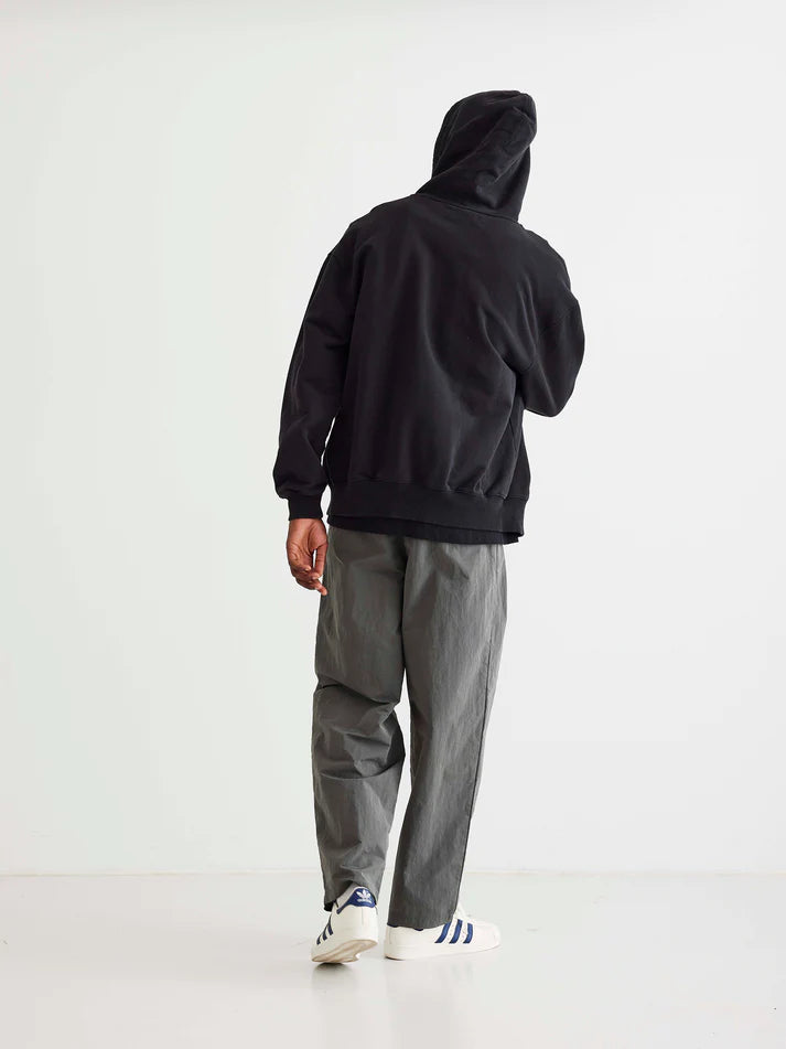 Woodbird Pope Zip Hoodie Black