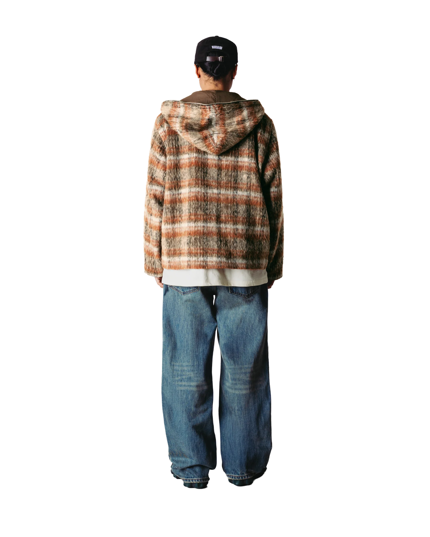 Woodbird Sheng Zip Hoodie Jacket Burnt Red-Sand