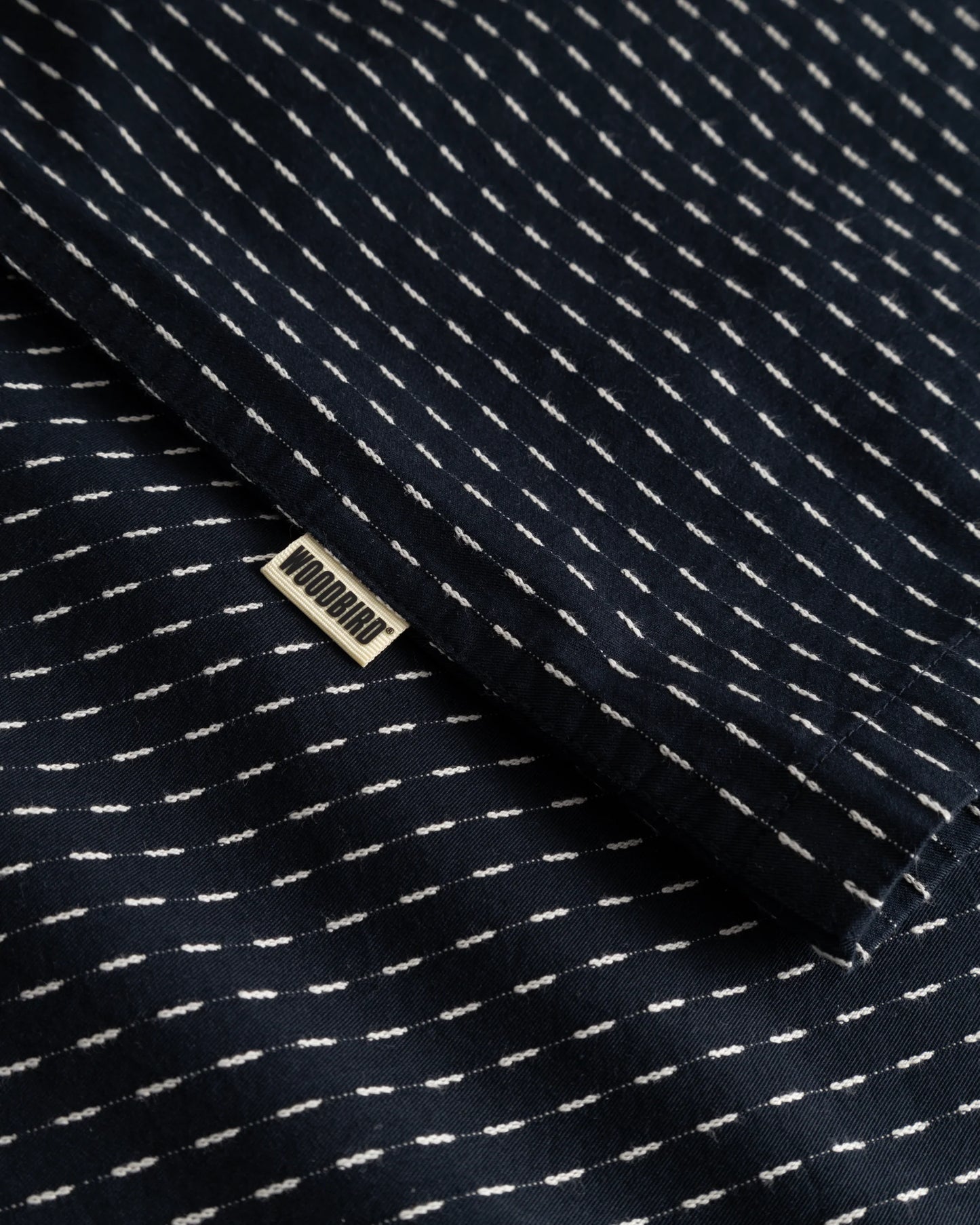 Woodbird Wang Wang Shiko Shirt Dark Navy - Mojo Independent Store