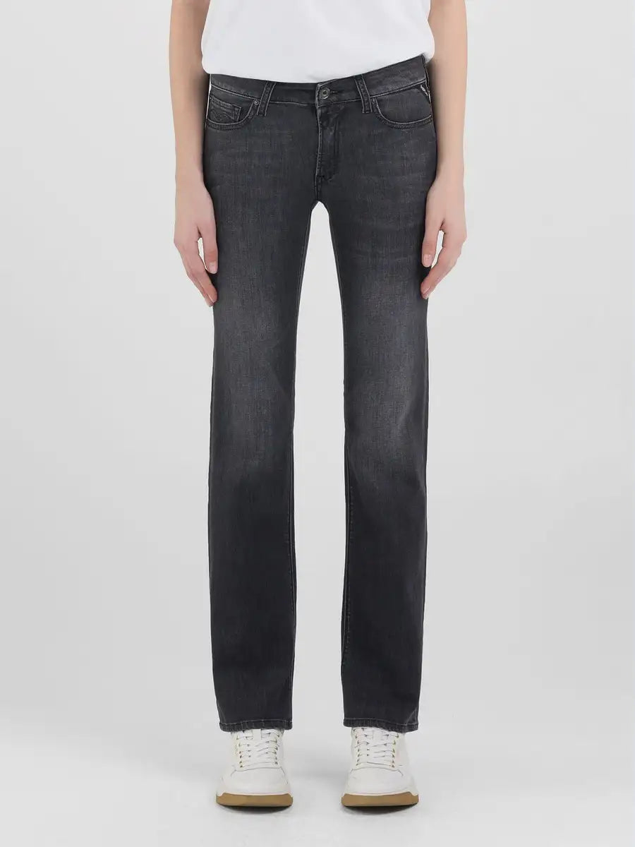 Replay New Luz Bootcut Jeans Dark Grey