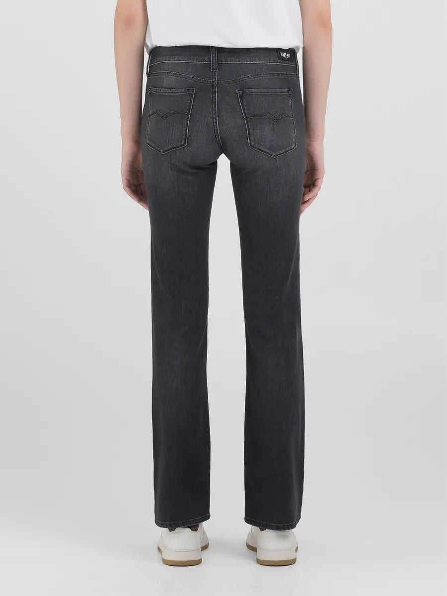 Replay New Luz Bootcut Jeans Dark Grey