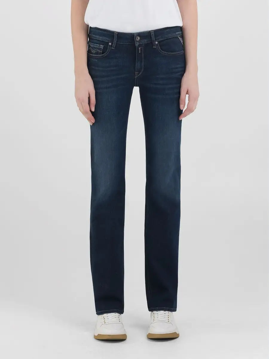 Replay New Luz Bootcut Jeans Dark Blue