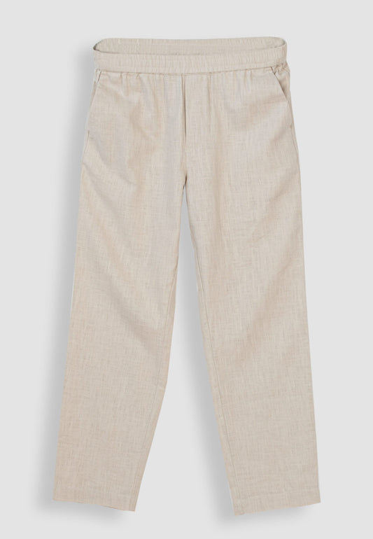 Ciszere Harlow Linen Trousers Sunburst Beige