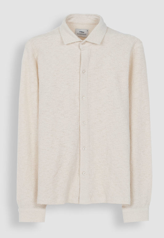 Ciszere Damien Boucle Shirt Beige