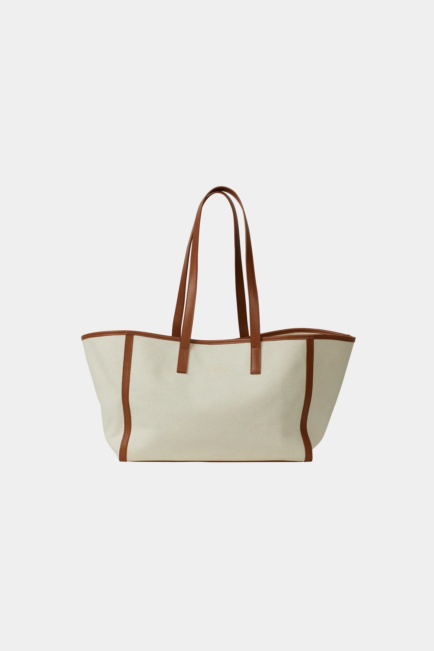 Stylein Yendi Canvas Bag Brown/Cream - Mojo Independent Store