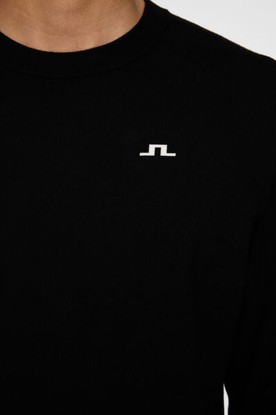 J.Lindeberg Henry Knitted Sweater Black - Mojo Independent Store