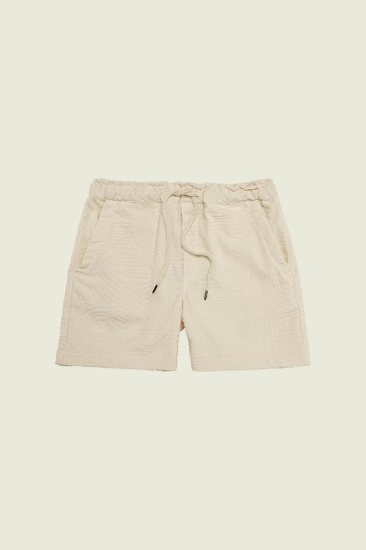 Oas Cream Golconda Terry Shorts