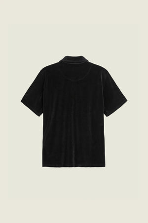Oas Nearly Black Girona Velour Shirt