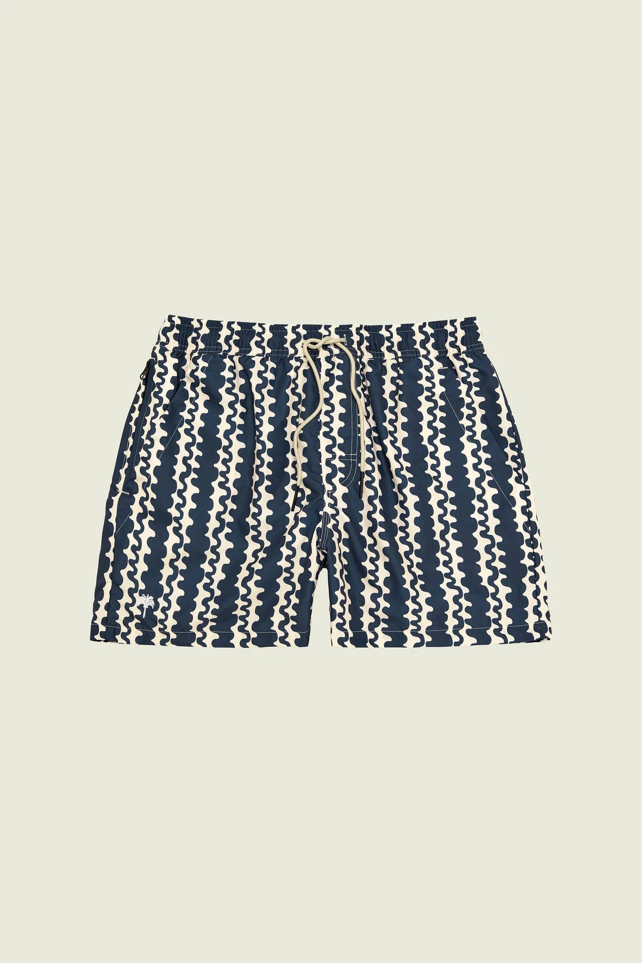 Oas Blue Scribble Swim Shorts