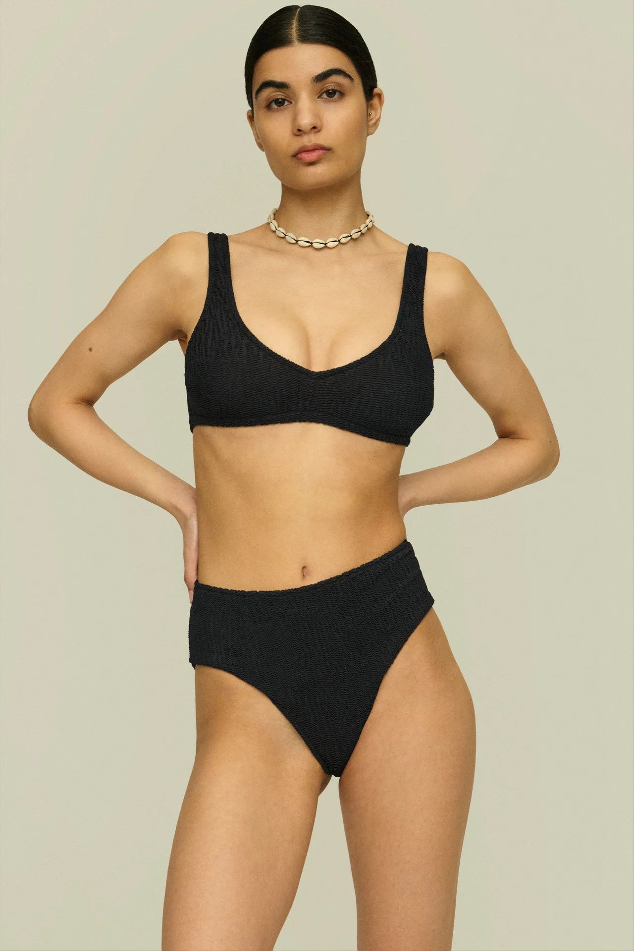 Oas Nero Roccia Bikini Top