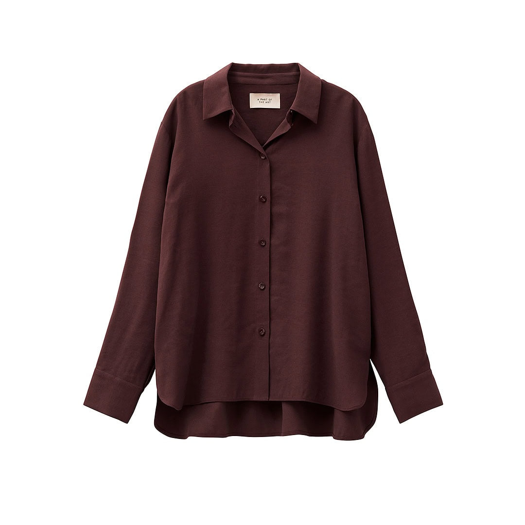 A Part Of The Art Daily Shirt Deep Plum